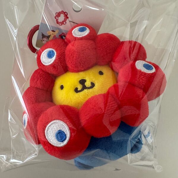 EXPO2025 大阪・関西万博 サンリオキャラクターズミャクミャク なりきり カラビナ付き ぬいぐるみ ポムポムプリン