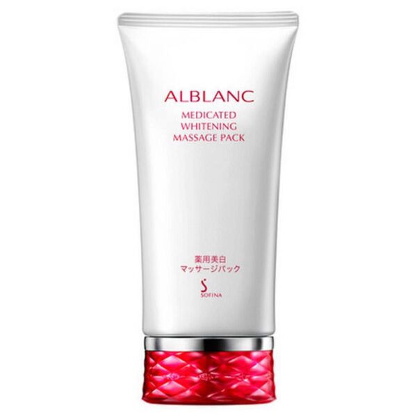 花王 ソフィーナ アルブラン 薬用美白マッサージパック 125g 洗顔 フェイスマスク