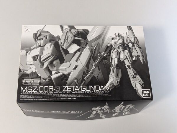 RG MSZ-006-3 Zガンダム3号機 (プレミアムバンダイ限定) 未組立