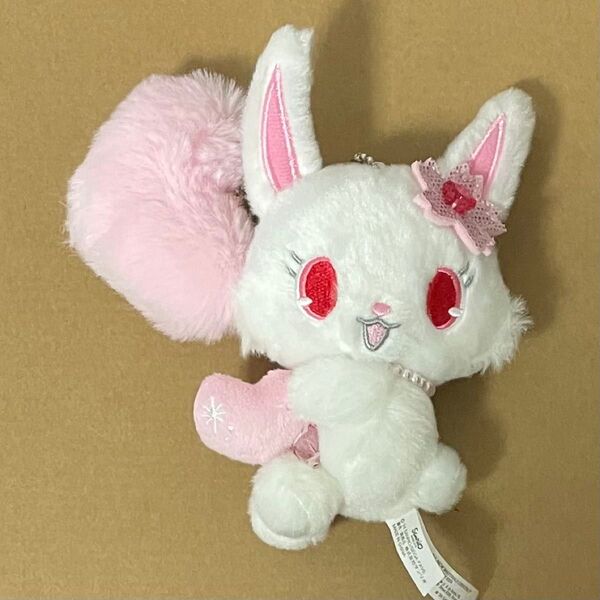 平成レトロ ジュエルペット ぬいぐるみキーホルダー マスコット ルビー