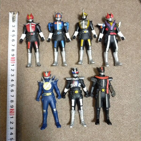 仮面ライダー電王 ソフビ フィギュア 7体セット