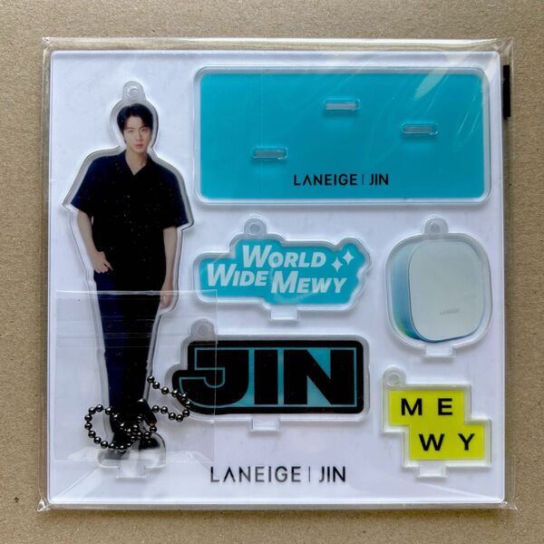 BTS ジン ラネージュ コラボ ミニアクリルスタンド アクスタ JIN 新品未開封