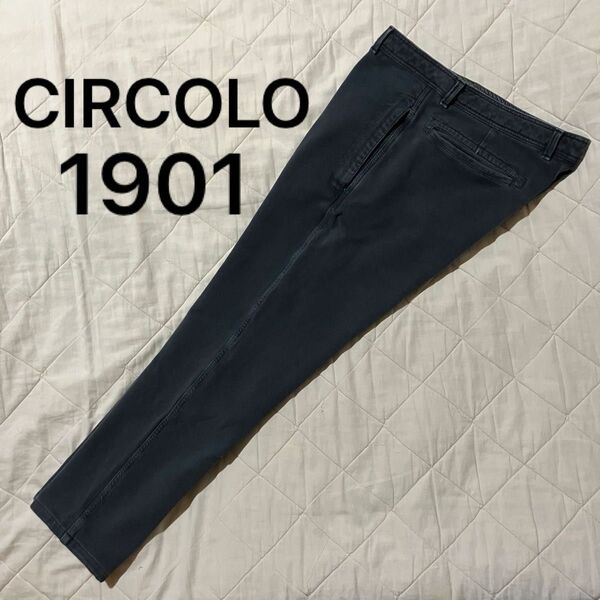 CIRCOLO 1901 スラックス ストレッチパンツ イージーパンツ ジャージ