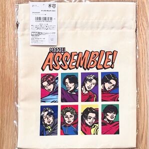 【在庫ラスト!最安値】MARVEL×MAZZELコラボ マーゼル/コミック/巾着