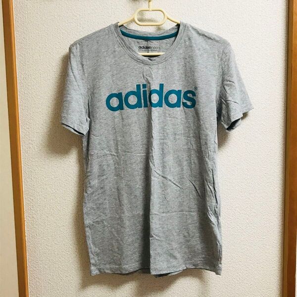 adidas アディダス Tシャツ グレー系 Size L