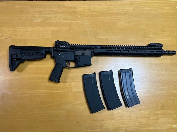 BCM AIR/VFC BCM MCMR 14.5インチ ガスブローバック ブラック (マガジン三本付属) VFC GBB