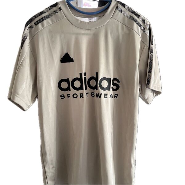 adidas SPORTSWEAR Tシャツ グレー Mサイズ
