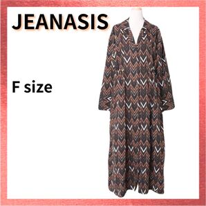 【JEANASIS】ジーナシス ワンピース ブラック フリーサイズ 美品