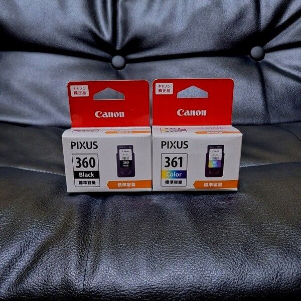 Canon 純正 BC-360 BC-361 2点セット