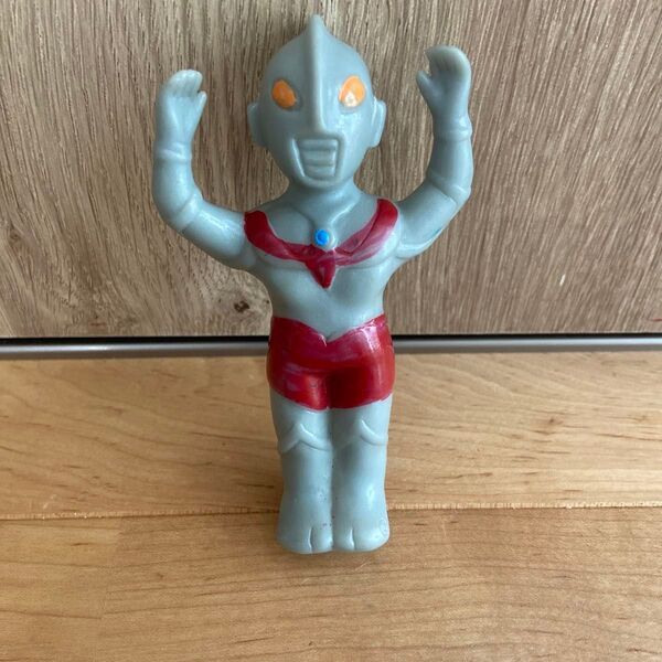 当時物 ウルトラマン 指人形 ソフビ フィギュア 円谷プロ 約11cm
