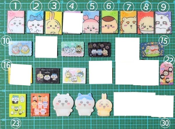 ちいかわ アクリルパーツ 4cm デコパーツ