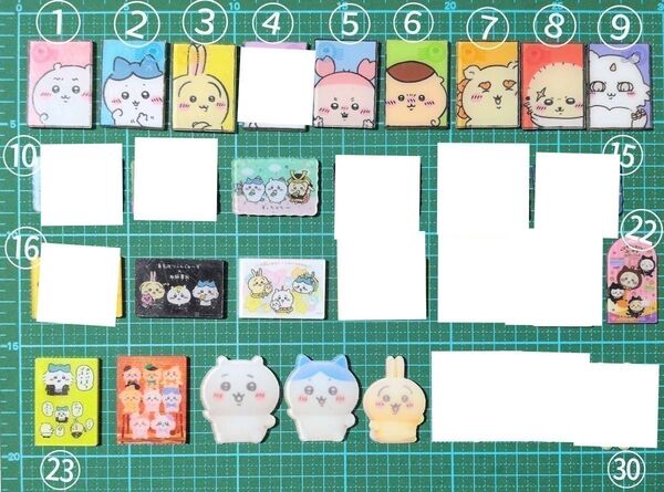 ちいかわ アクリルパーツ 4cm デコパーツ