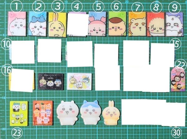 ちいかわ アクリルパーツ 4cm デコパーツ