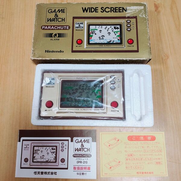 値下げ 反射板偏光板交換済動作品 ゲームウォッチ 任天堂 パラシュート GAME&WATCH PARACHUTE NINTENDO