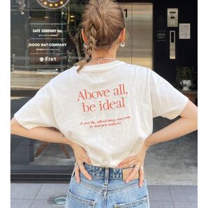Ungrid カラーエンブロイダリーTee