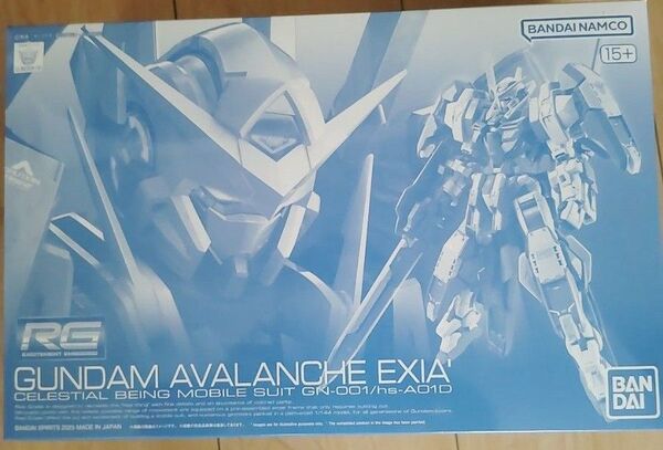 【新品未開封】RG 1/144 ガンダムアヴァランチエクシアダッシュ 機動戦士ガンダムOOV戦記