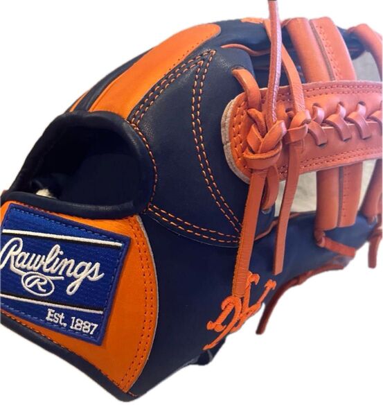 【希少】Rawlings HOH 内野用 軟式野球グローブ ニューヨーク・メッツ