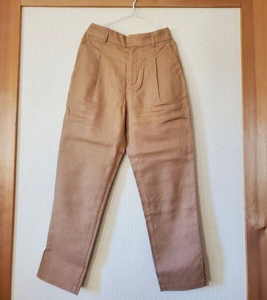 ジャーナルスタンダード コットンリネン テーパードパンツ サイズ36 パンツ