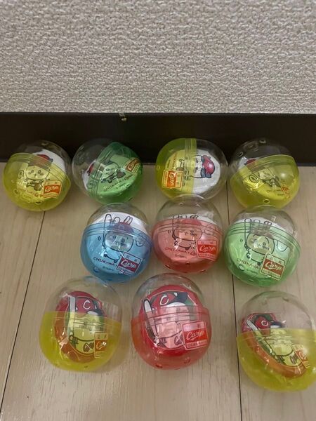 ちいかわ カープ ガチャ 缶バッジ 3種 10個セット