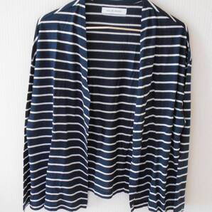 【新品】AZUL BY MOUSSY レディース カーディガン Mサイズ ボーダー ※紙タグ無し