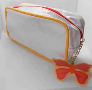 [ new goods ]CLINIQUE lady's pouch yellow Novelty cosme Clinique 