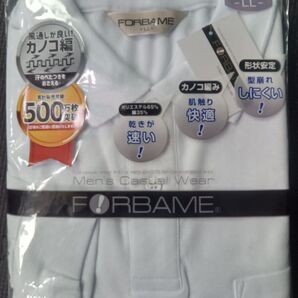 FORBAMEポロシャツ長袖LL