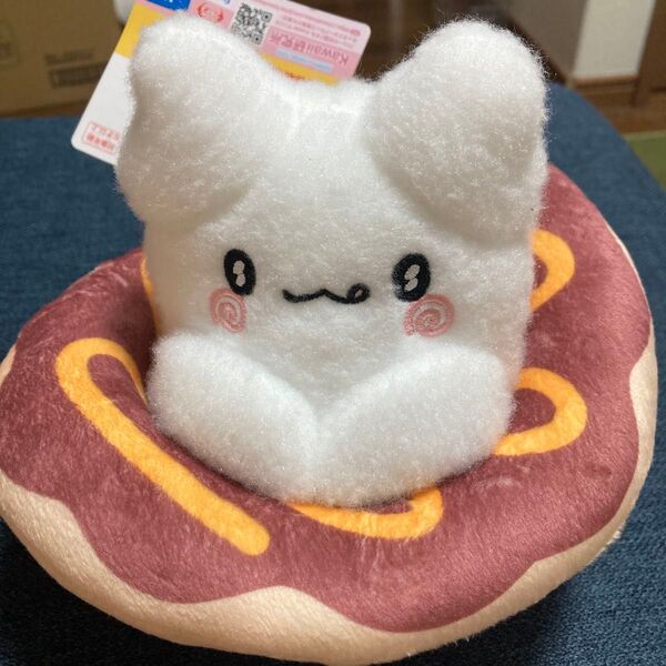 はなまるおばけ ドーナツぬいぐるみ 紙タグ付き 新品 サンリオ