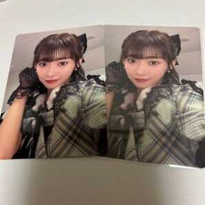トレカ 板倉可奈 チェック衣装 2点
