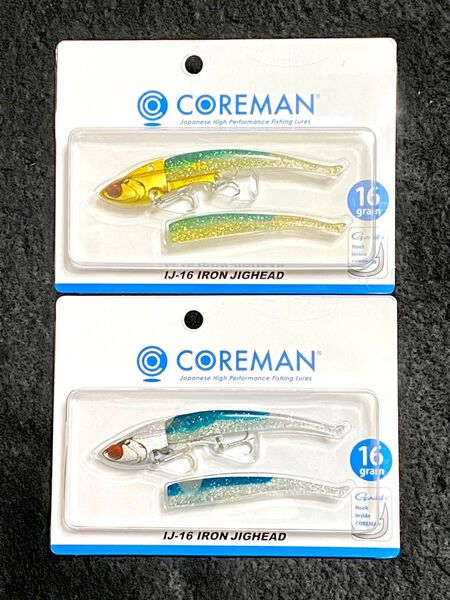 コアマン IJ-16 アイアンジグヘッド 2個セット。