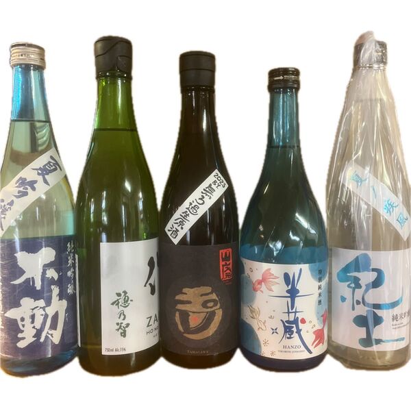 日本酒四合瓶 川中島幻舞純米大吟醸 上喜元 不動 など
