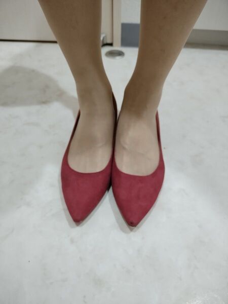 GREEN LABEL RELAXING UNITED ARROWS レッド系 パンプス24.5cm