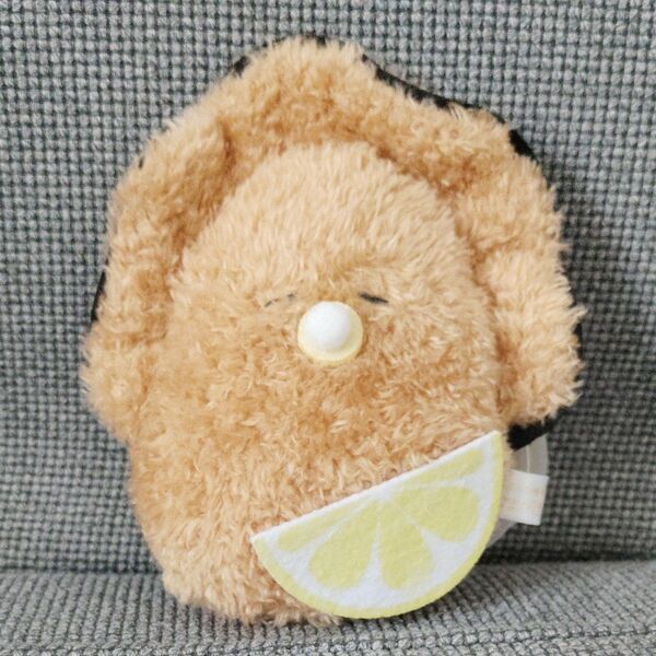新品未使用タグ付き つぶらな瞳のなまがき かきふらい マスコットキーホルダー カキフライ ぬいぐるみ プライズ品 ゲーセン