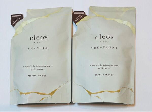 ラスト一点!!クレオズボーテcleo’s beaute シャンプー&トリートメント(詰め替え用)