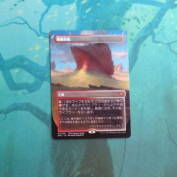 MTG SPG ボーダーレス 日本語版 乾燥台地