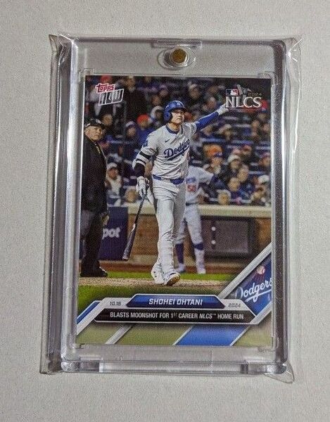 大谷翔平 - 2024 MLB Topps NOW Card 839 ナ・リーグ優勝決定シリーズ第3戦