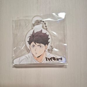 ハイキュー ファンパーク ミニハンガー アクリルキーホルダー 及川