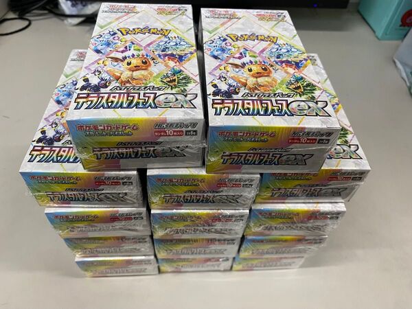 ポケモンカードゲーム テラスタルフェスex ハイクラスパック14box 未開封 シュリンク付き