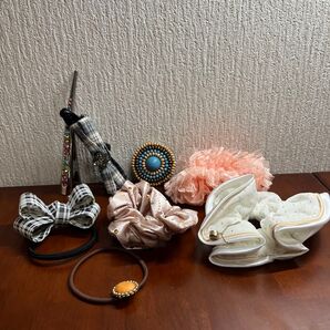 ヘアアクセサリー 未使用 8点セット
