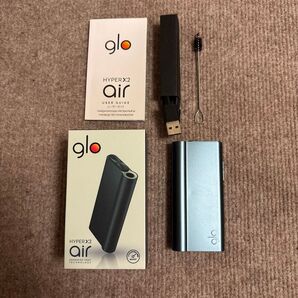 glo (グロー) ハイパー エア hyper air 加熱式タバコ 軽量 薄型 連続使用約20回 ブーストモード搭載