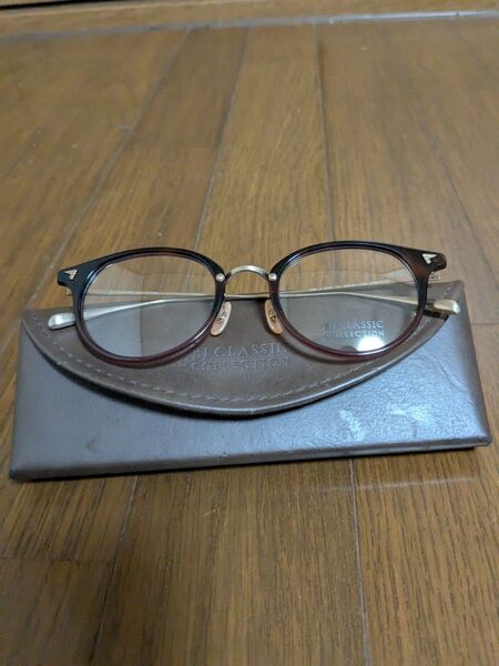 【値下げしました】BJ CLASSIC COLLECTION メガネ COM-510NT ブラウン【17000→16000】