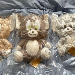 トムとジェリーあんてぃーくBIGぬいぐるみ 3体セット 新品、未開封