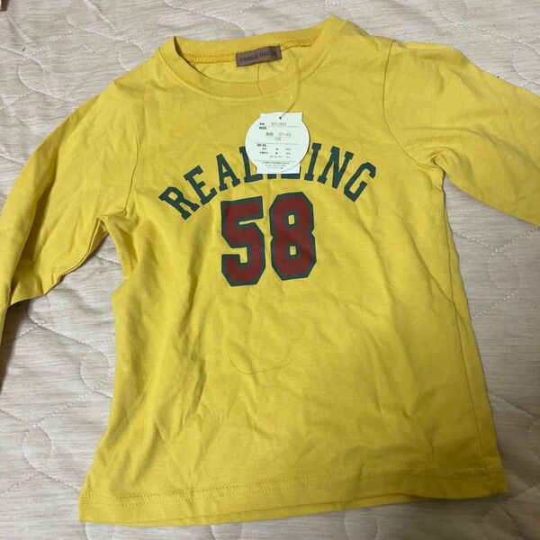 COMME CA ISM 長袖Tシャツ 120 REAL ING 新品未使用 タグ付き