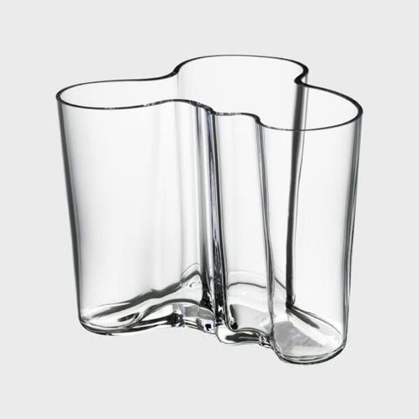イッタラ アルヴァ・アアルト ベース 95mm クリア 美品