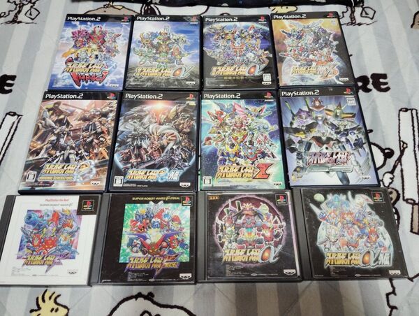 PS PS2 プレイステーション スーパーロボット大戦 シリーズ まとめ売りセット