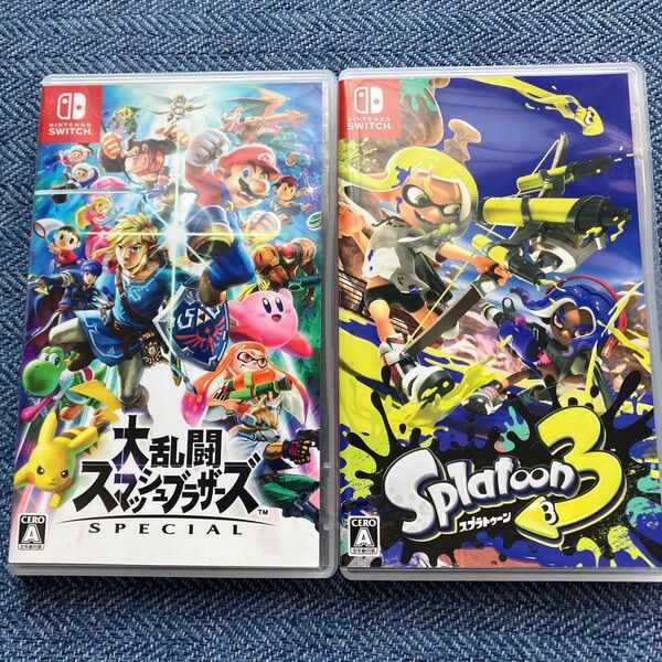 2個セット 大乱闘スマッシュブラザーズ SPECIALとスプラトゥーン3