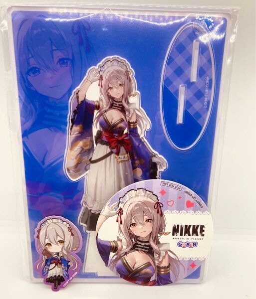 アクリルスタンド コースター nikke 紅蓮 カフェ コラボカフェ メイド ニケ 特典 ステッカー