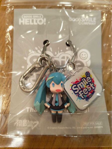 スマフェス 初音ミク キーホルダー 特典 スマイルフェス 2025 hello!
