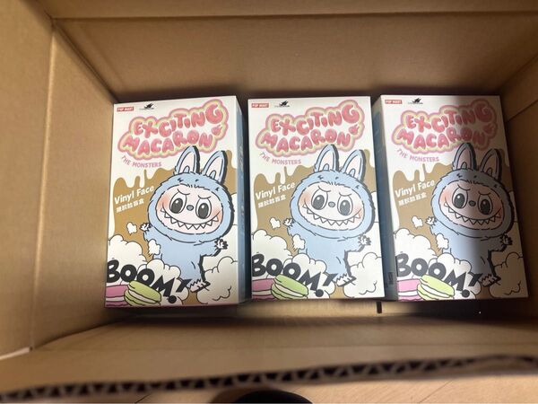 THE MONSTERS Exciting Macaron ぬいぐるみ labubu