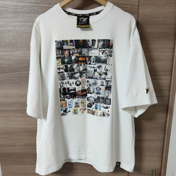 極美品FAT13oz天竺織ヘビーウェイトTシャツSbコラボ、サイズFAT(XL)