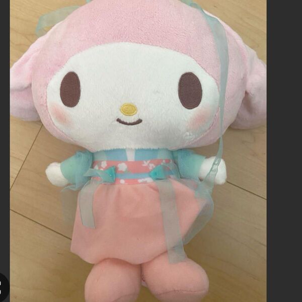 ぬいぐるみ サンリオ プライズ マイメロ 和風 リボン BIGぬいぐるみ 30cm BIG